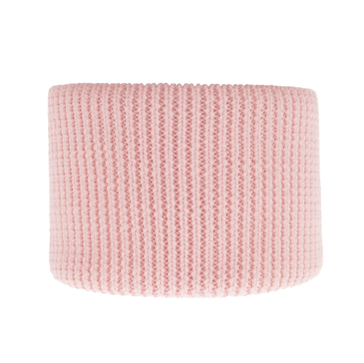 Barn vinter tubhalsduk, rosa, 100% Merino Ull, Vanilla
