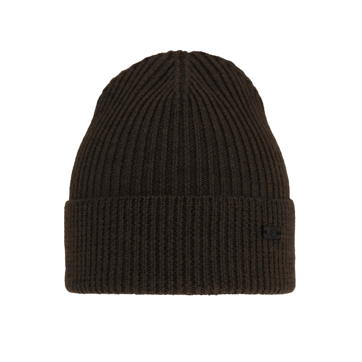 Herr vintermössa, brun, med 100% Merino Ull, Owen