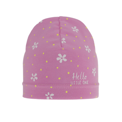 Flicka höst/vår mössa, rosa, Nila