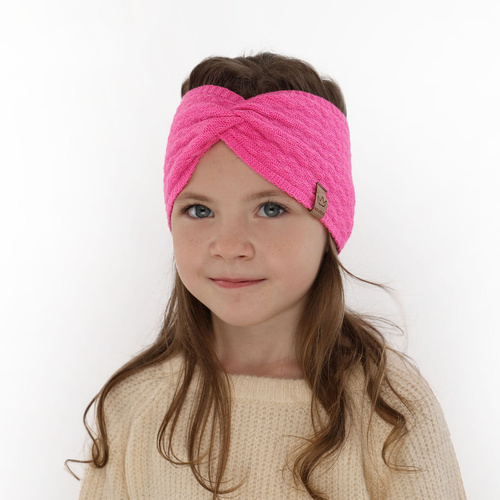 Flicka höst/vår pannband, rosa, Goja