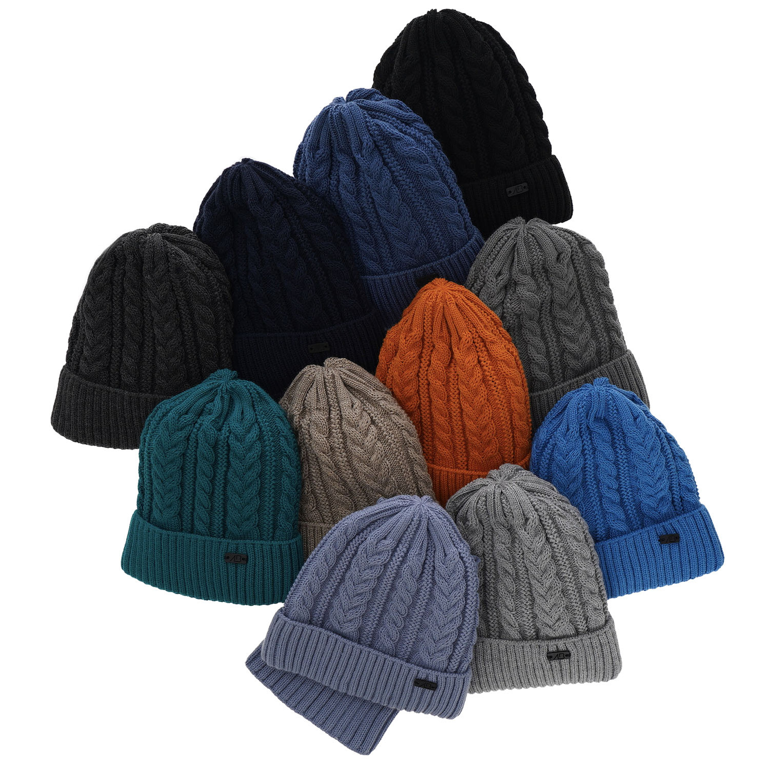 Pojke vinter set: mössa och halsduk, orange, Med pompom, Colins
