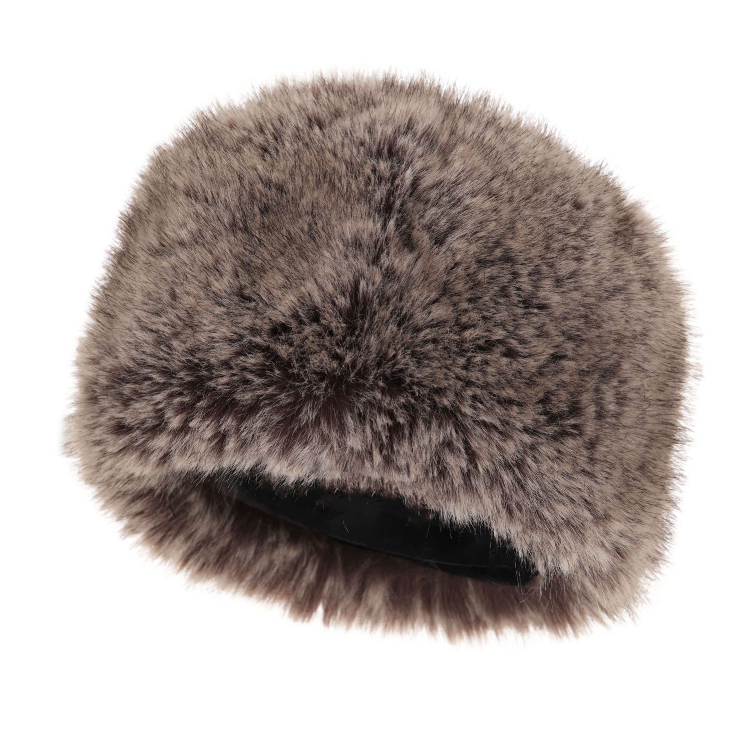 Dam vintermössa, beige, fodrad med ullfleece, Holly