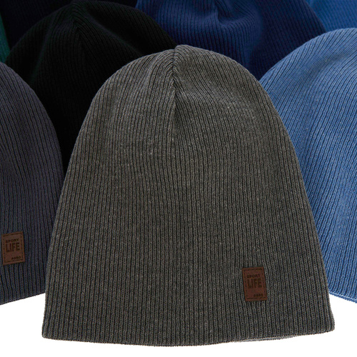 Pojke höst/vår basker, röd, med bomull, dubbellager, Bonus