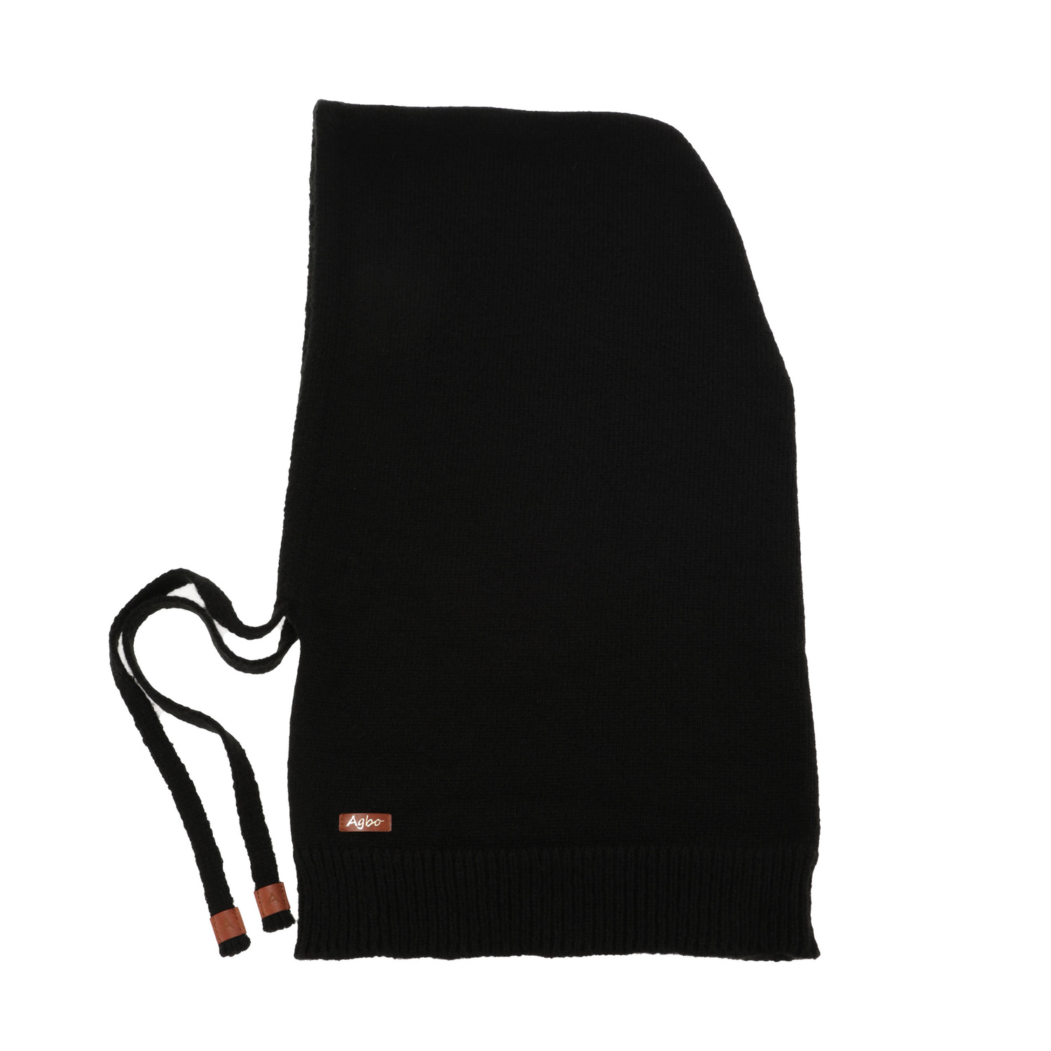 Dam vinter balaclava, svart, med merinull, Elizabeth