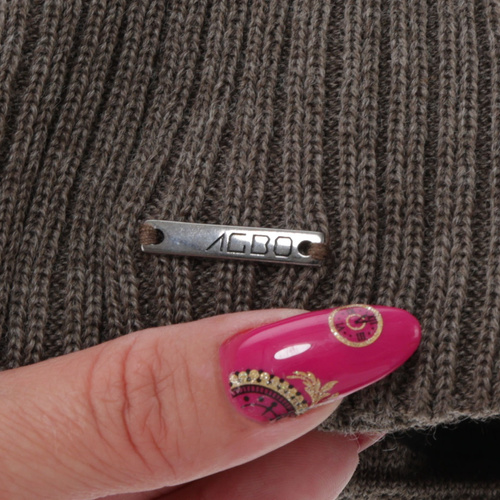 Herr vintermössa, grå, med merinull, Baltor