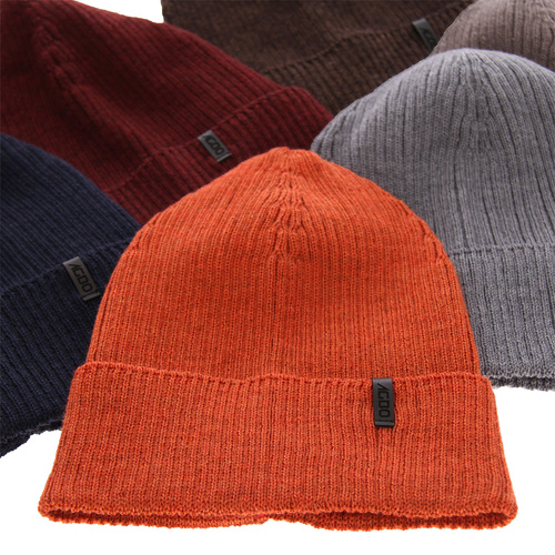 Herr vintermössa, röd, 100% Merino Ull, Thorin