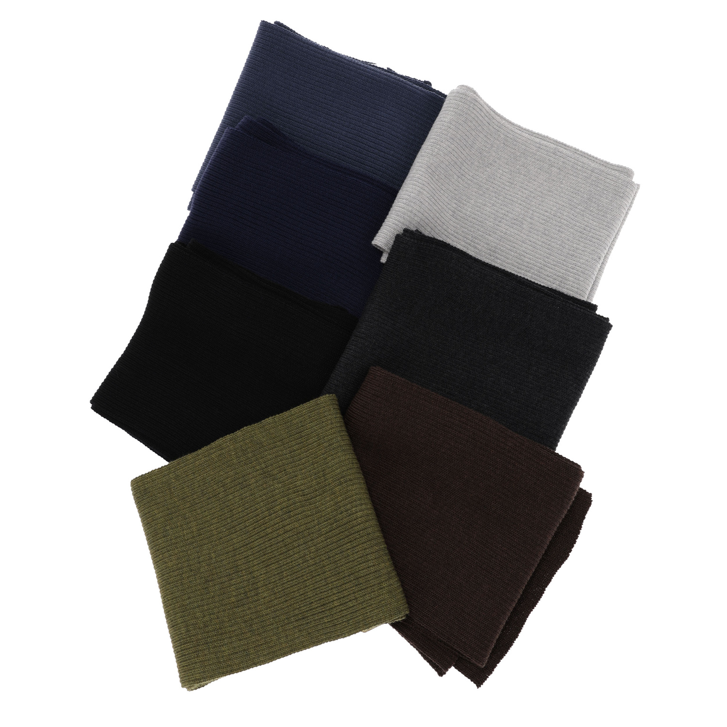 Herr vinter halsduk, blå, 100% Merino Ull, Brayan