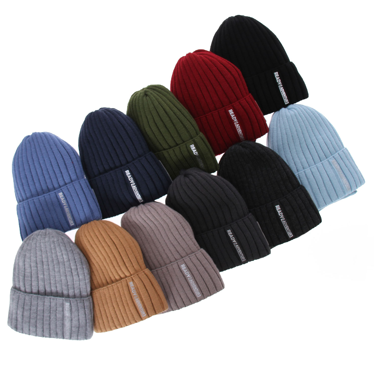 Pojke vinter set: mössa och halsduk, orange, med pompom, Livido