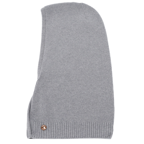 Balaclava höst, vinter, dam, grå, merinull med kaschmir, Kiruna