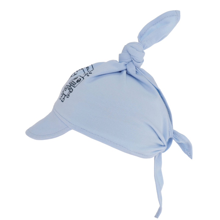 Pojke keps, blå, bomull, Robik