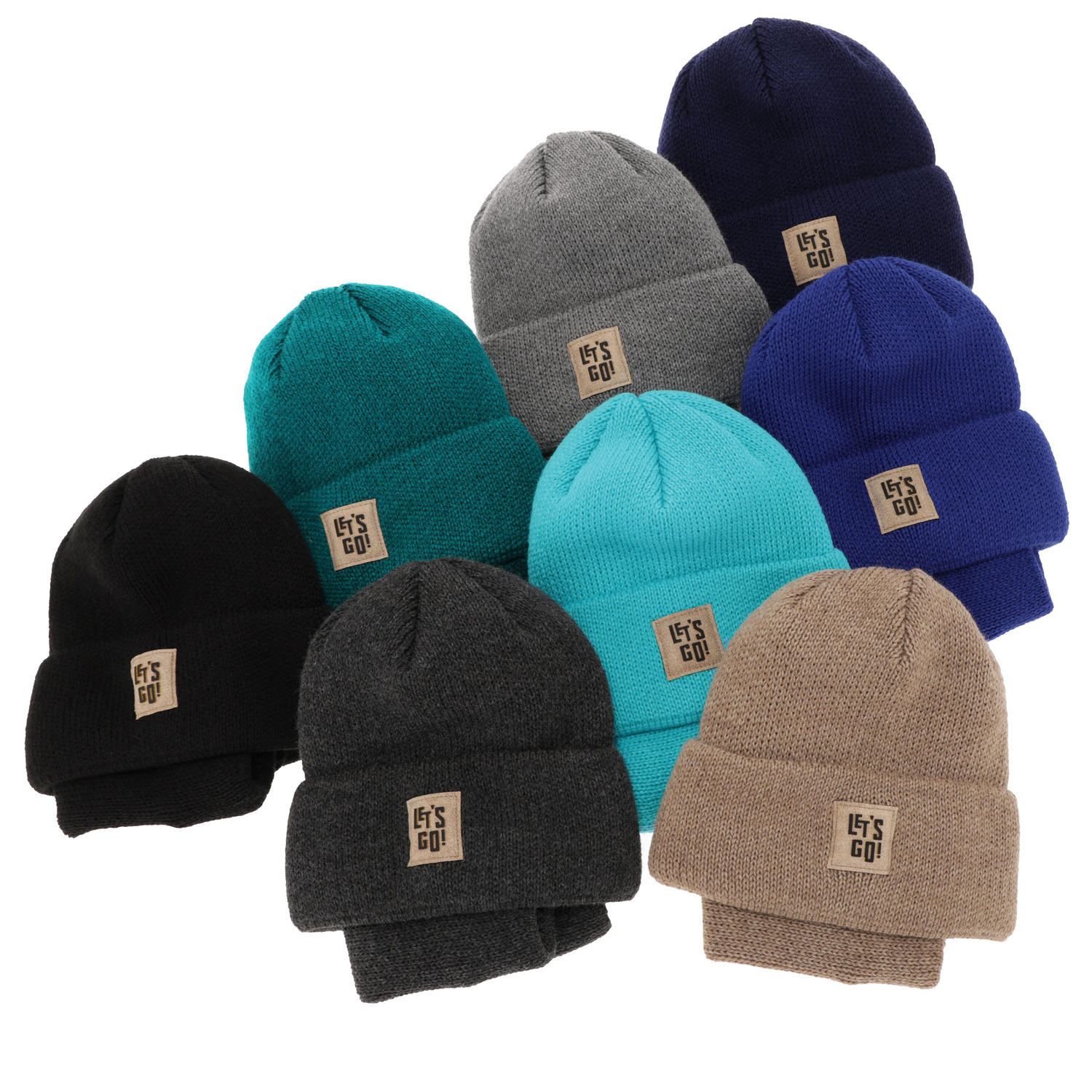 Pojke vinter set: mössa och halsduk, svart, Joseph