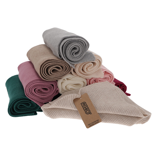 Dam vinter halsduk, svart, 100% Merino Ull, Jessica
