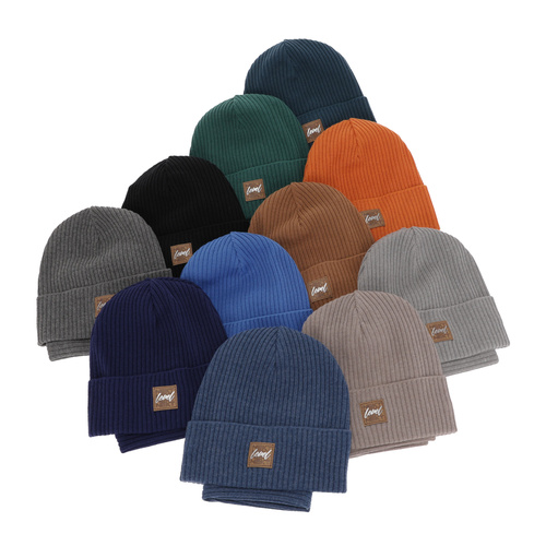 Pojke höst/vår set: mössa och tubhalsduk, blå, med bomull, Fenix