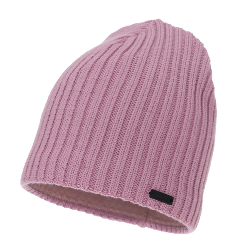 Dam vintermössa, rosa, med merinull, Soletta