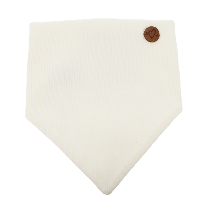 Flicka höst/vår chusta, gräddvit, bomull, Lucy