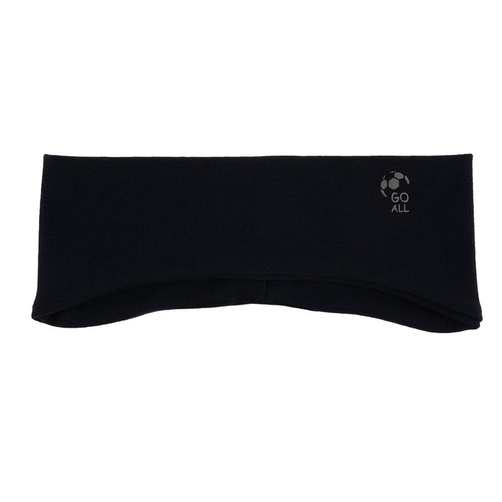 Pojke höst/vår pannband, blå, bomull, Nerd