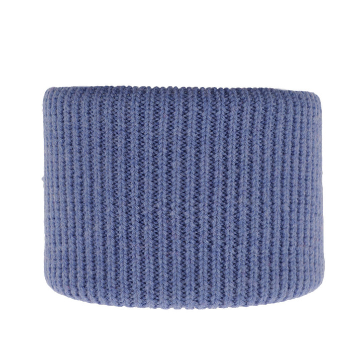 Barn vinter tubhalsduk, blå, 100% Merino Ull, Vanilla