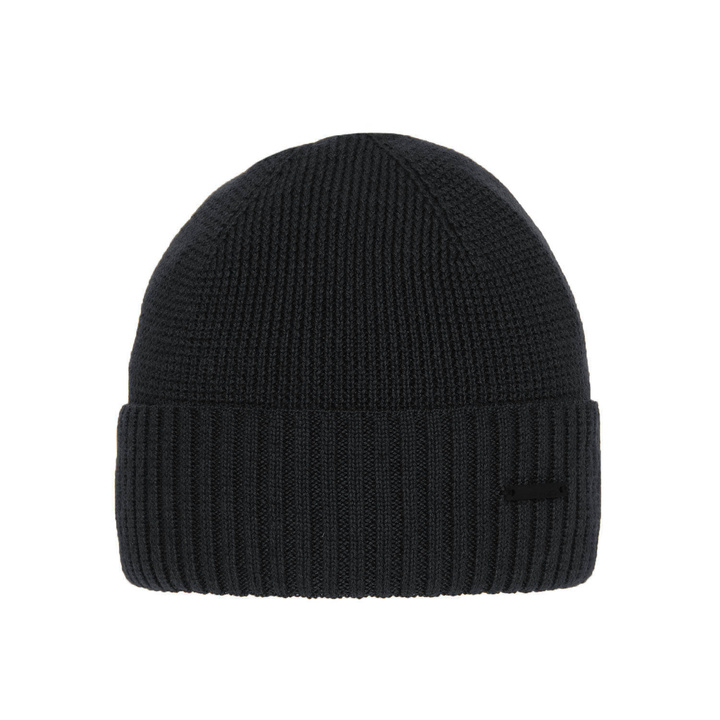 Herr vintermössa, grå, med merinull, Henk