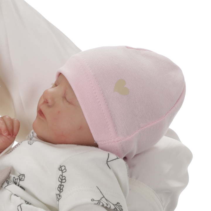 Flicka höst/vår mössa, rosa, Nestie