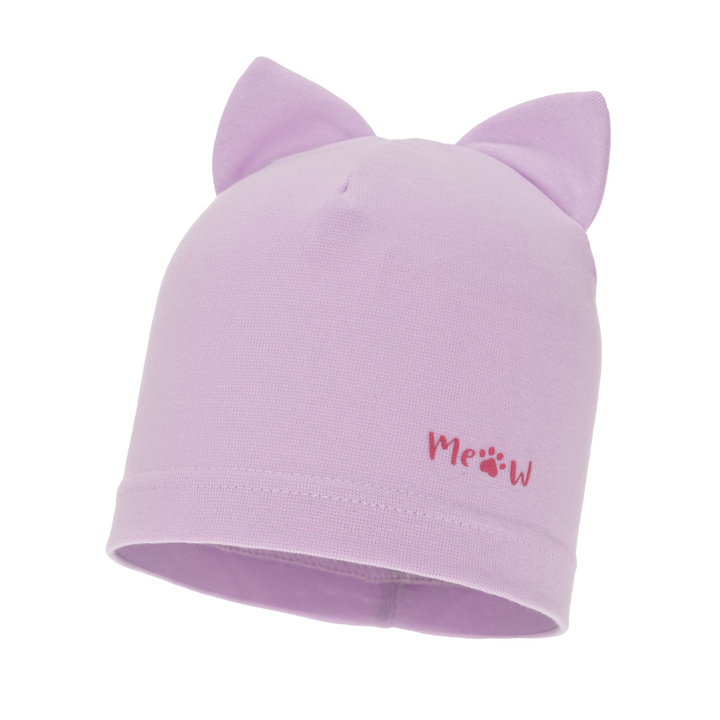 Flicka höst/vår mössa, lila, Jaspera