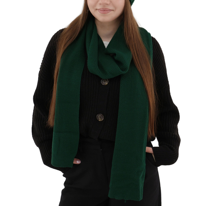 Dam vinter halsduk, grön, Agora