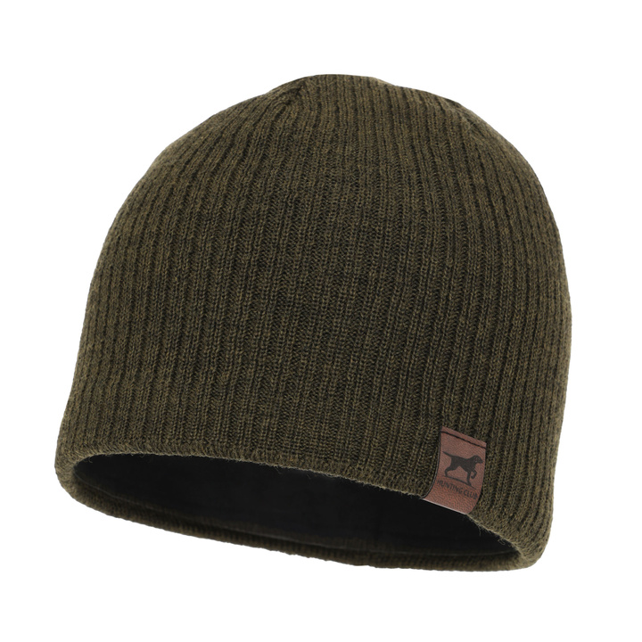 Herr vinter jaktmössa, grön, med merinull, Bird