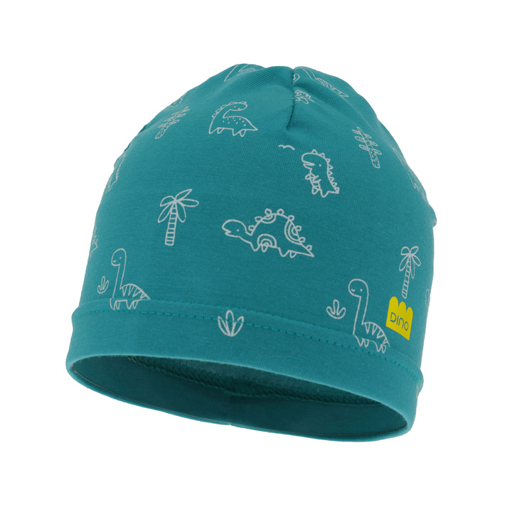 Pojke höst/vår mössa, grön, bomull, Jovik