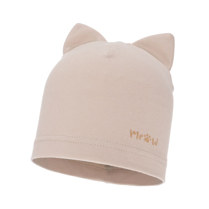 Flicka höst/vår mössa, beige, Jaspera