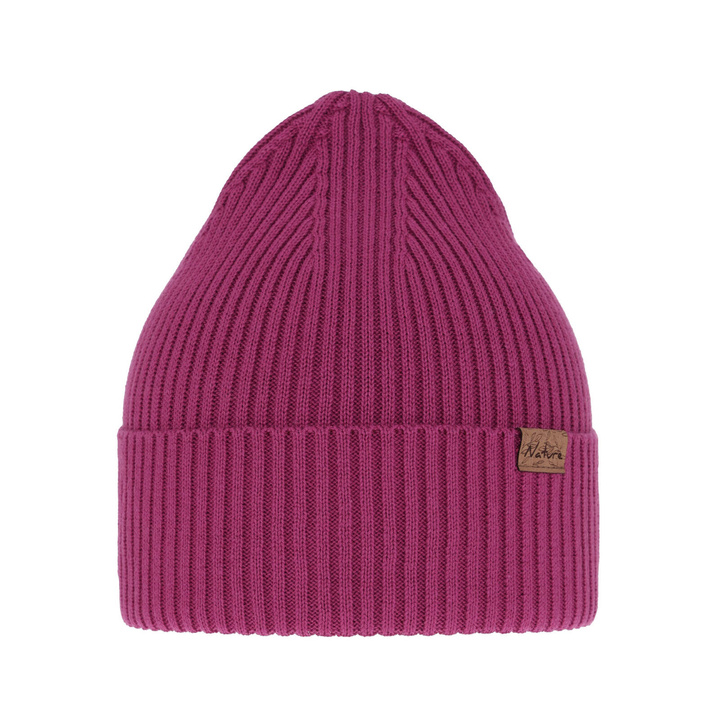 Dam vinter, vår mössa, rosa, med bomull, Messina