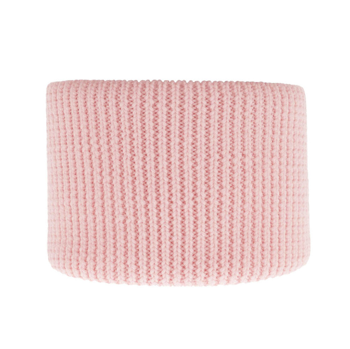 Barn vinter tubhalsduk, rosa, 100% Merino Ull, Vanilla