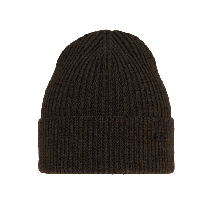Herr vintermössa, brun, med 100% Merino Ull, Owen