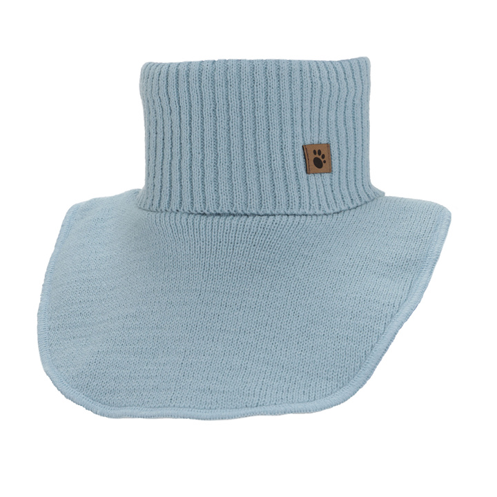 Pojke vinter halsvärmare, blå, fodrad, Lamor