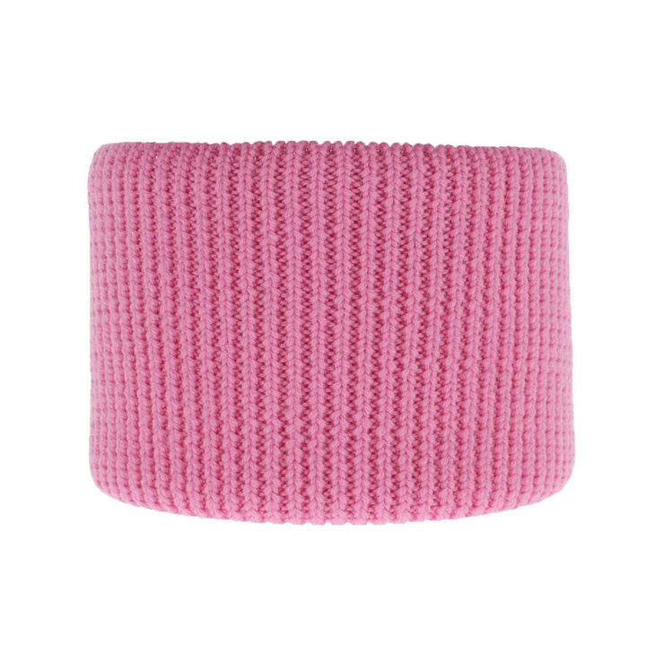 Barn vinter tubhalsduk, rosa, 100% Merino Ull, Vanilla