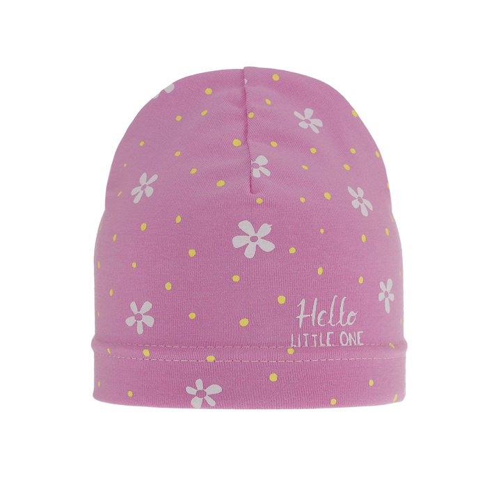 Flicka höst/vår mössa, rosa, Nila