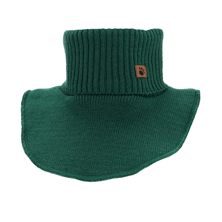 Pojke vinter halsvärmare, szmaragdowy, fodrad, Lamor